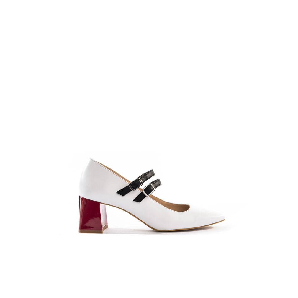 The Madda White shoes | PREORDER - Nina Hauzer | Luxury Leather goods